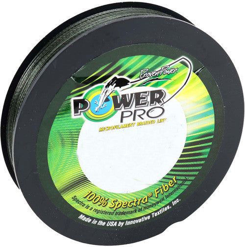 Power Pro 80lb 300yds Braided Spectra Fishing Line Moss Green