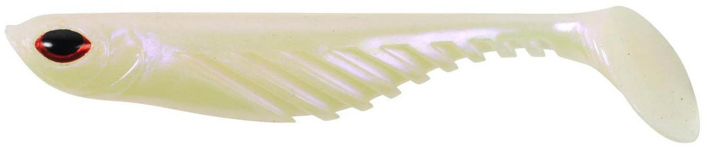 Berkley PBHRS2-PW PowerBait Ripple Shad, 2" 8Pk, Pearl White, Floating