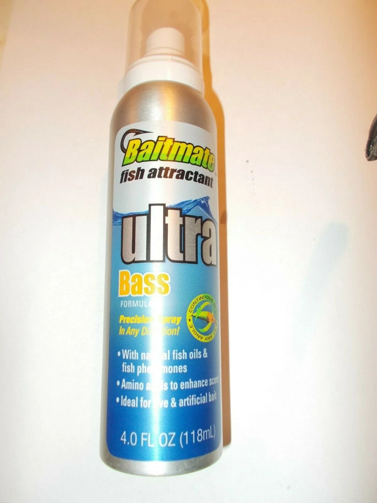 Baitmate Bass Scent Fish Attractant Spray, Continuous Spray 4 oz