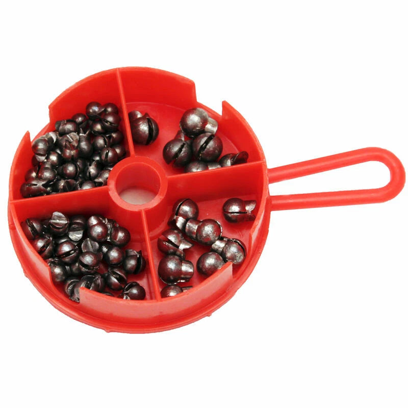 Eagle Claw Removable Split Shot Assortment 78pc