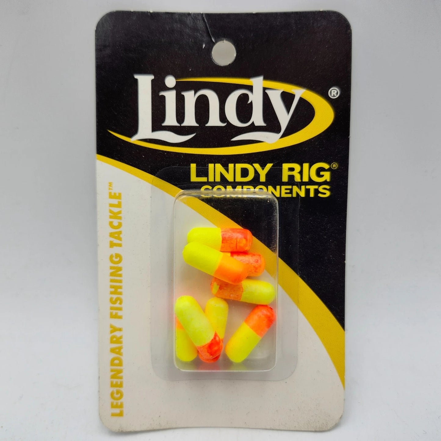 Lindy Rig Components Snell Float CP117 Orange Yellow 8pc Pack