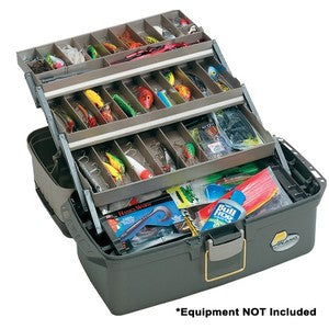 Plano Guide Series™ Tray Tackle Box - Graphite/Sandstone 613403