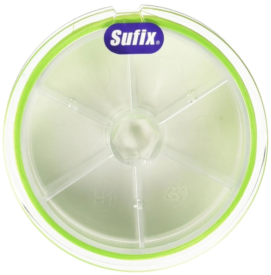 Sufix 660-080L 832 Advanced Superline Braid 80lb 150yd Lo-Vis Green