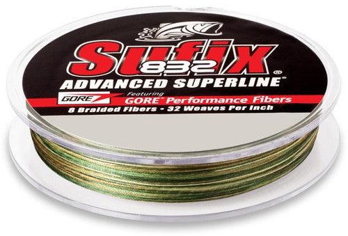 Sufix 832 Advanced Superline 660-080CA Camo 80lb 150yds