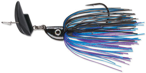 Terminator Shuddering Bait - 3/8oz - Black Blue Purple