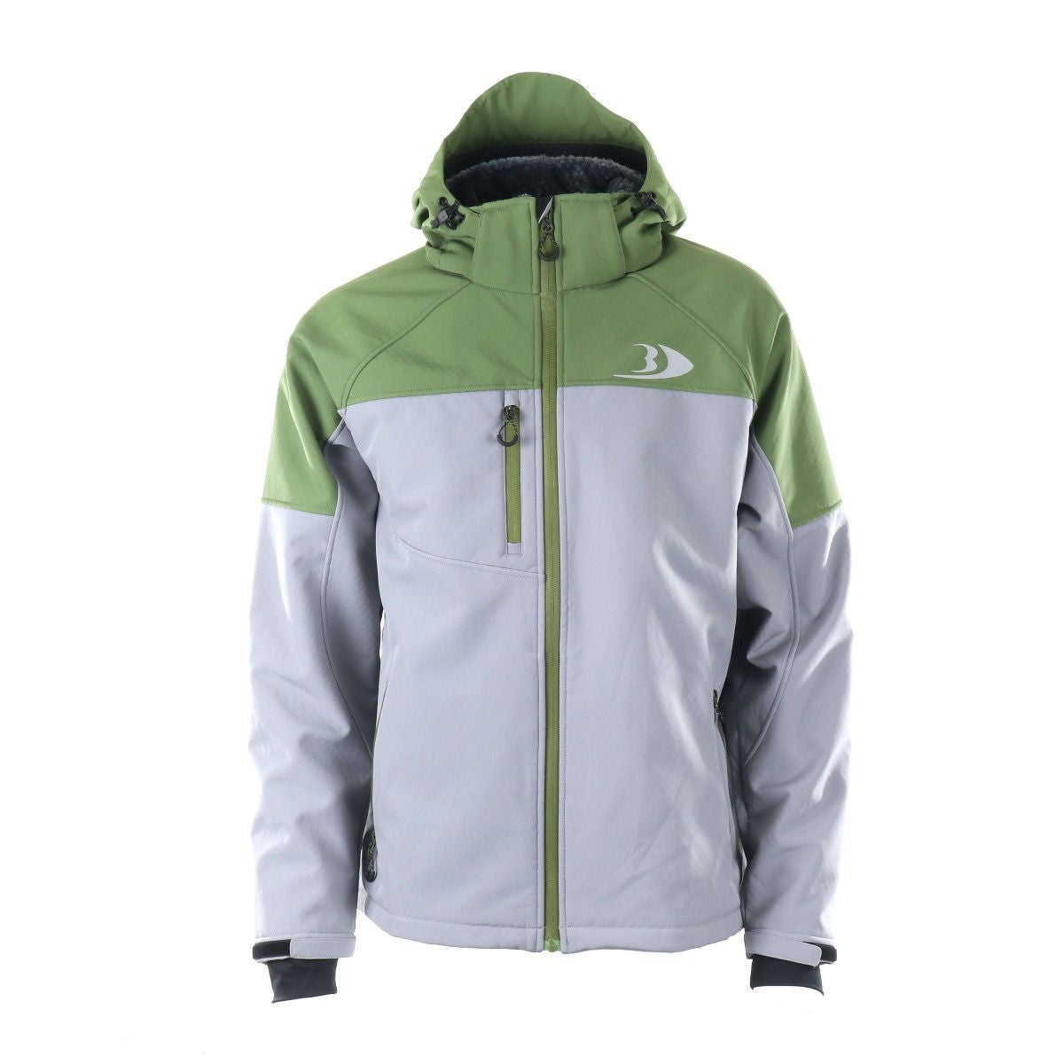 BLACKFISH ZENITH SOFTSHELL JACKET CHARCOAL GREEN