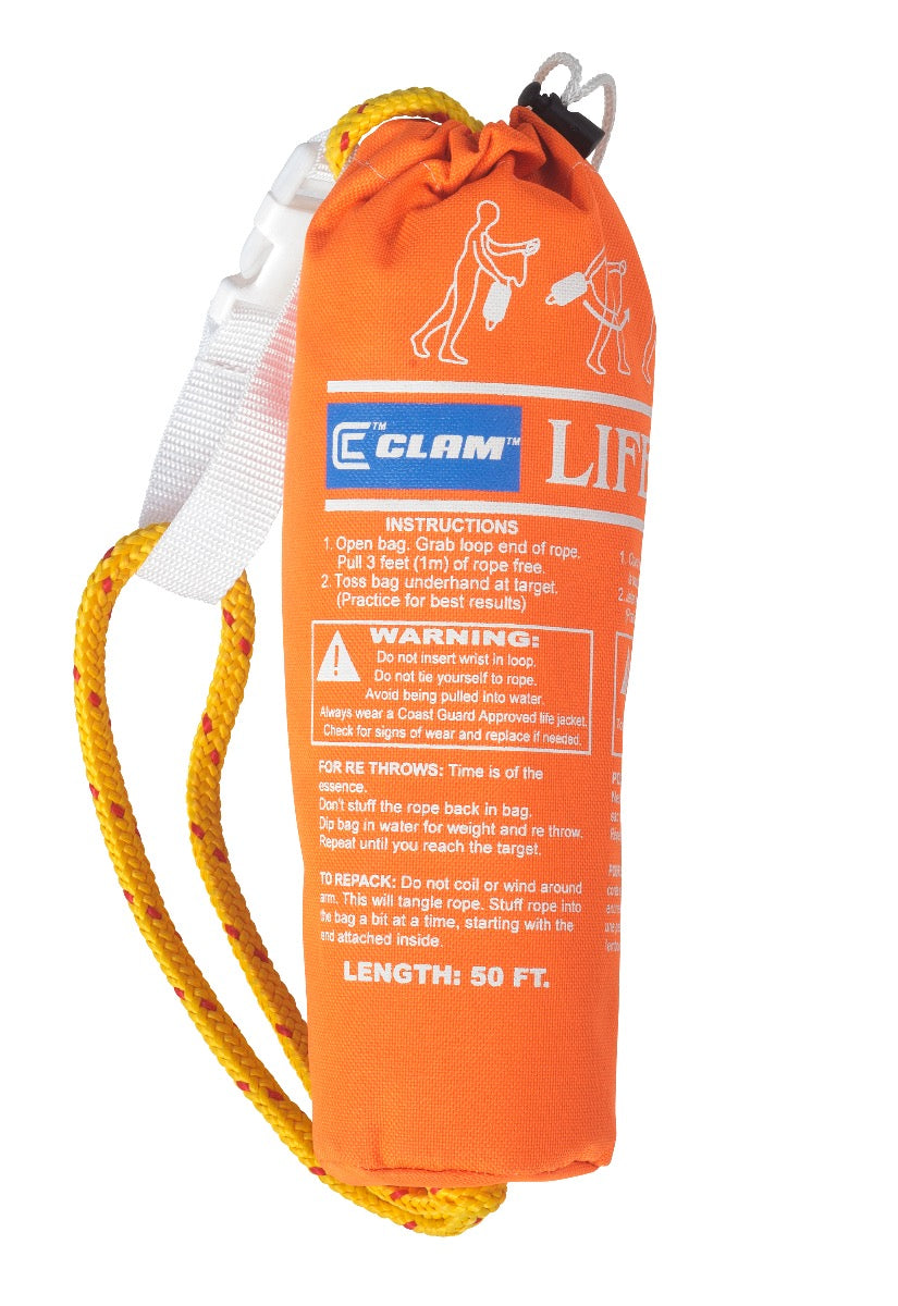 Clam Emergency Throw Rope