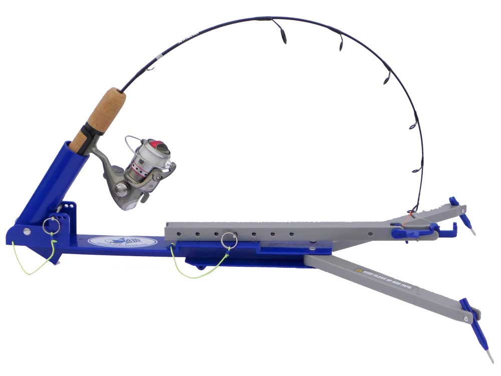 Jawjacker Ice Fishing Rod Holder – Dewey Catchem How