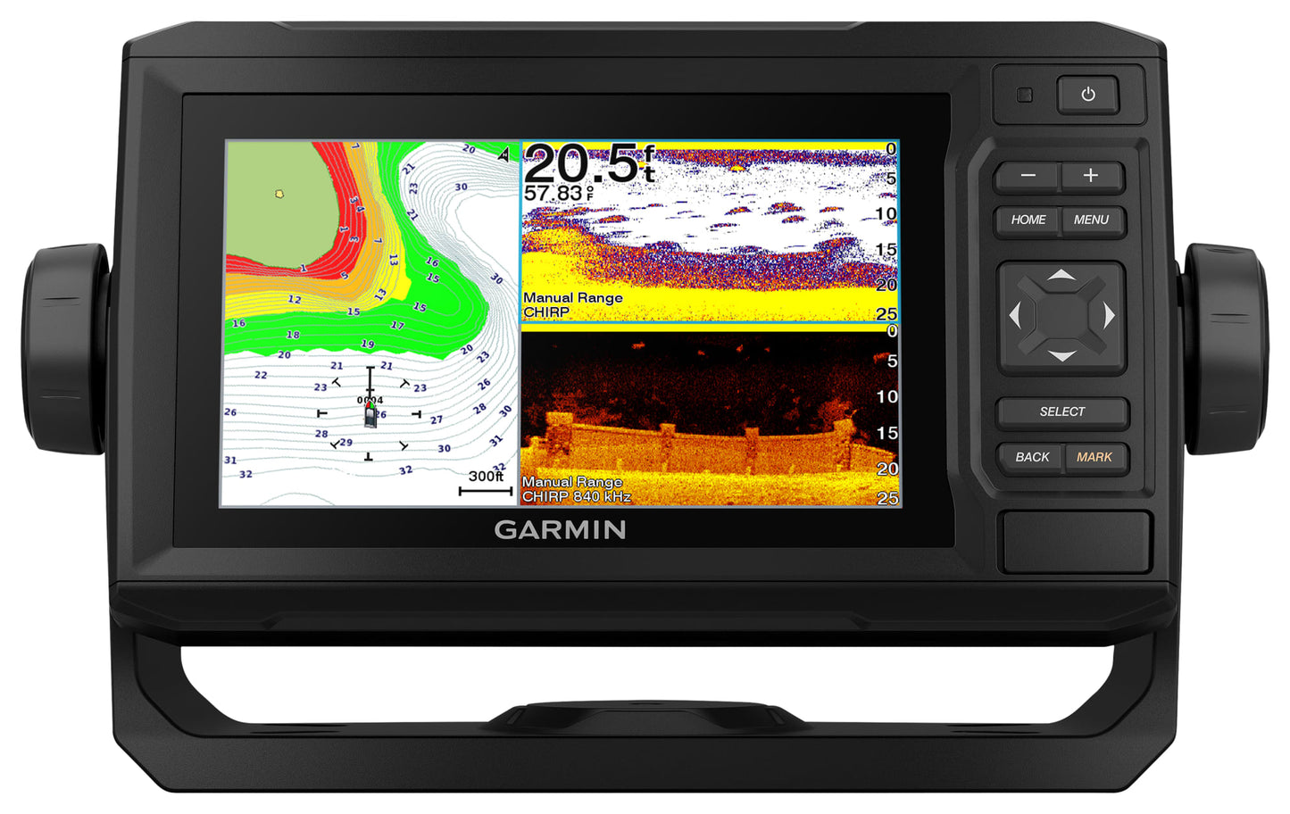 Garmin ECHOMAP UHD 63cv Fish Finder/Chartplotter Combo