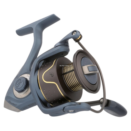 Pflueger President Spinning Reel, 5.2:1, 10 Bearing, Right/Left Hand