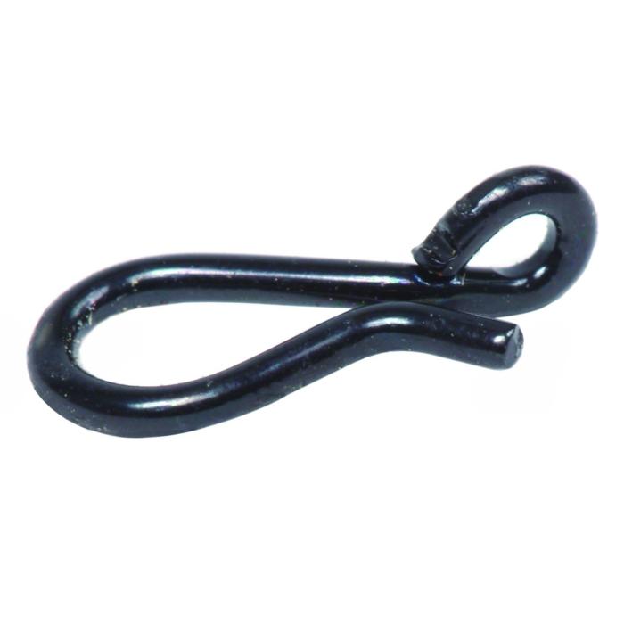 No-Knot Fas-Snaps - Black - Large - 21 lb. Test