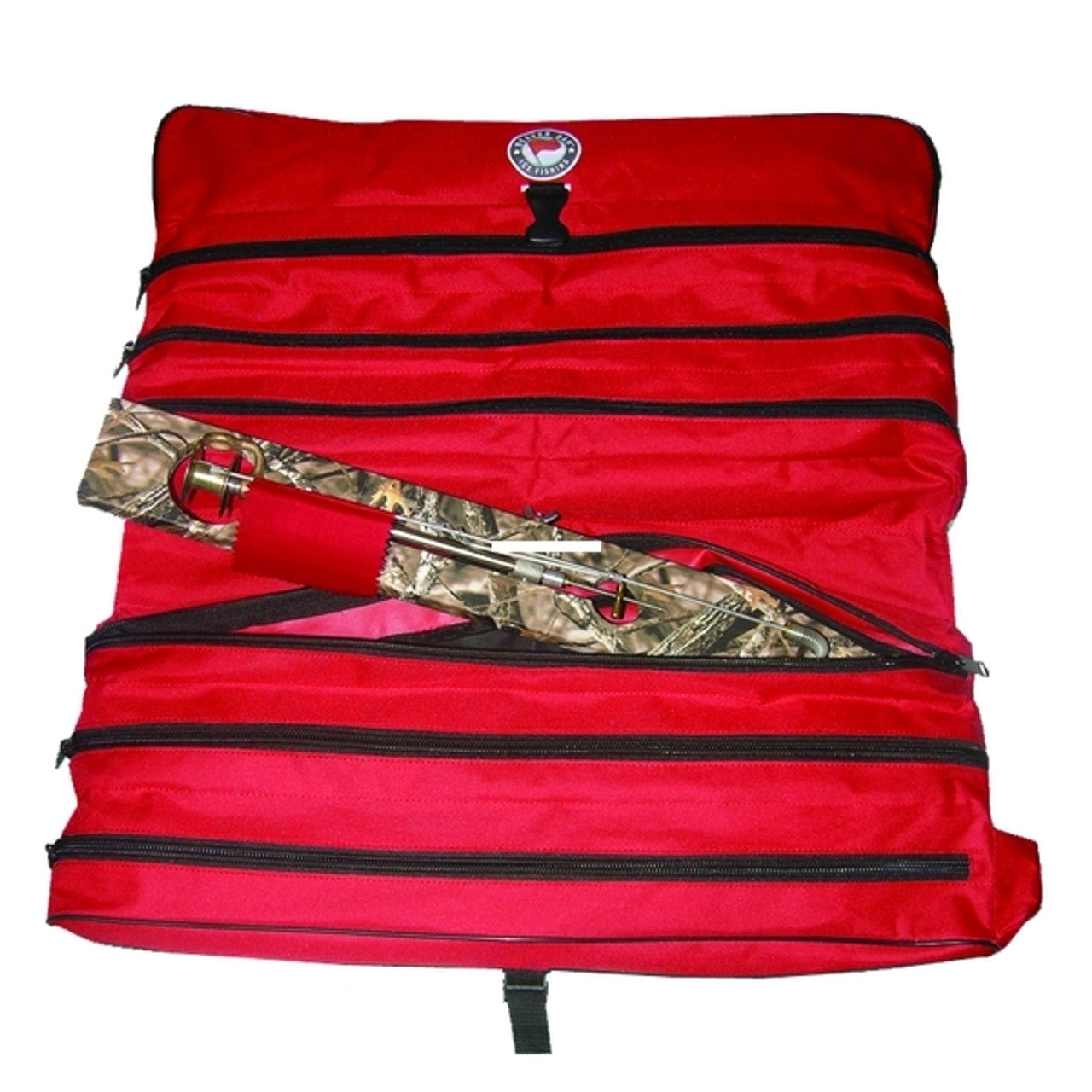 Beaver Dam BDBAG-RAIL Tip-Up Bag - Holds 6 Standard Tip-Ups - BDBAG-RAIL