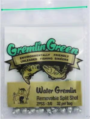 Water Gremlin's Green/Tin Removable - ZPSS-3/0