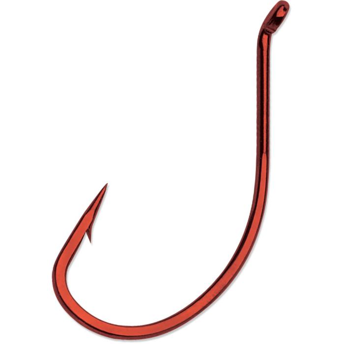 VMC 7105 Wide Gap Walleye Hooks - Tin Red