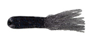 Big Bite Baits 3.5" Tour Tube / Black Blue/Smoke Silver Firetail (10 Pack)