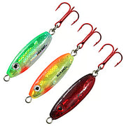 Northland Buck-Shot Rattle Spoon 3-Pack - 1/8 oz Assorted