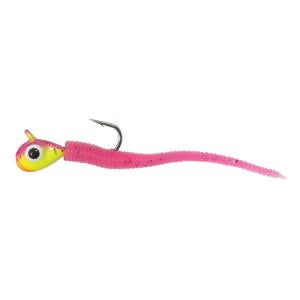 Northland Fishing Tackle Rigged Tungsten Bloodworm Lure, Fruit Fly, 1/28 oz, TBR12-62 TBR1262