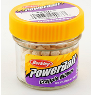 Berkley Crappie Nibbles 0.9 oz Jar - White