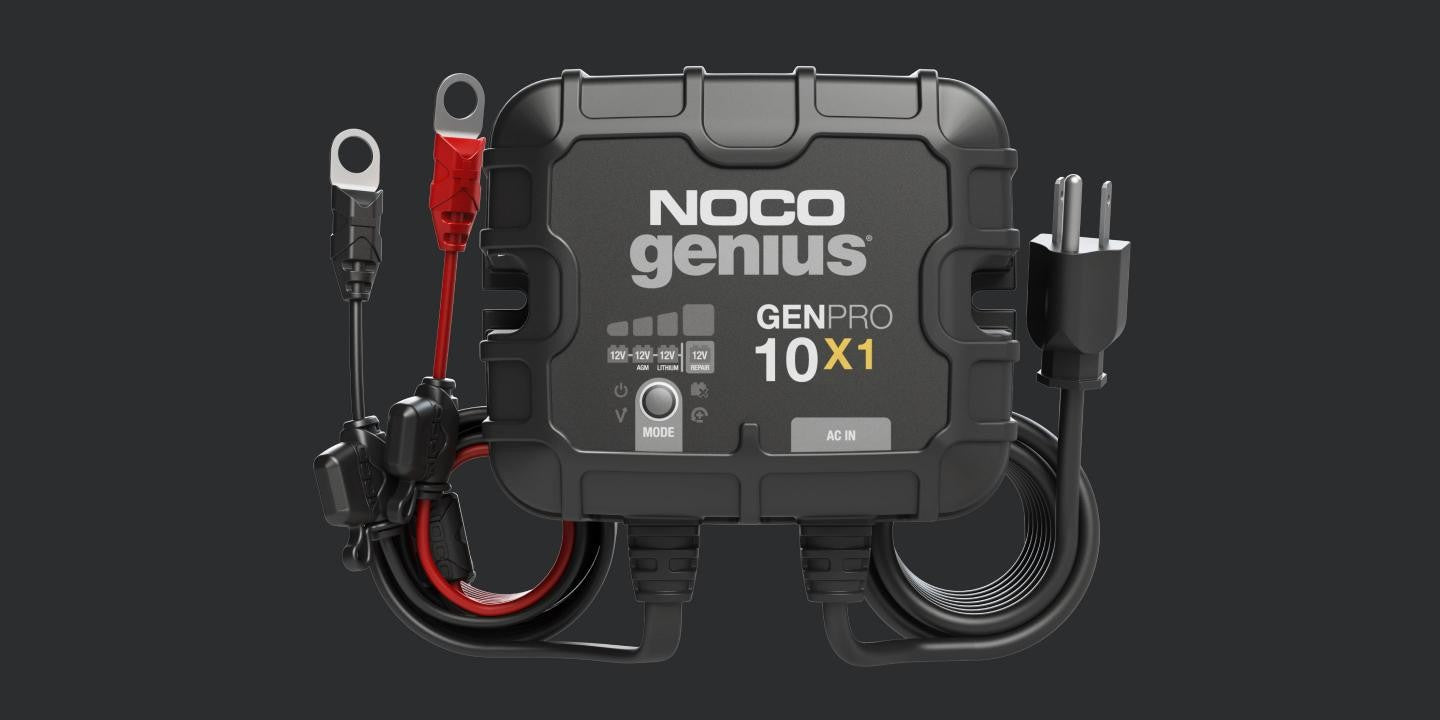 Discounted NOCO GENPRO10X1  12V 1-Bank, 10-Amp On-Board Battery Charger - Customer Unused Return