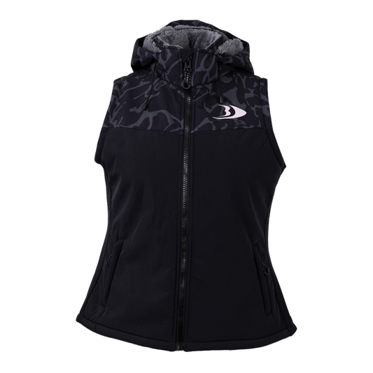 BLACKFISH Women's Squall Soft-Shell Vest Black