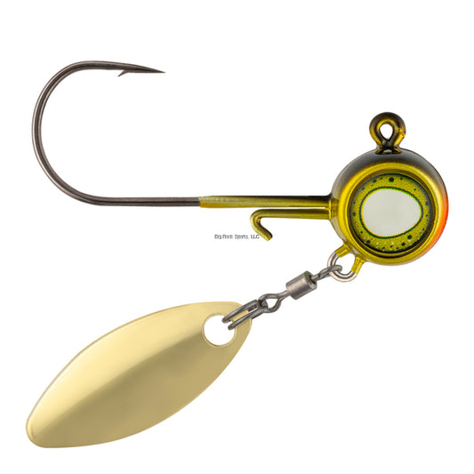 Northland DVJS2-12 Deep-Vee Spin 1/16 Oz, #2 Hk Walleye 2/Cd