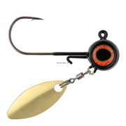 Northland DVJS3-3 Deep-Vee Spin 1/8 Oz, 1/O Hk Black 2/Cd