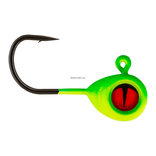 Northland TECK2-1015 Tungsten Crappie King Jig 1/16 Oz, #8 Hk Parakeet 2/Cd