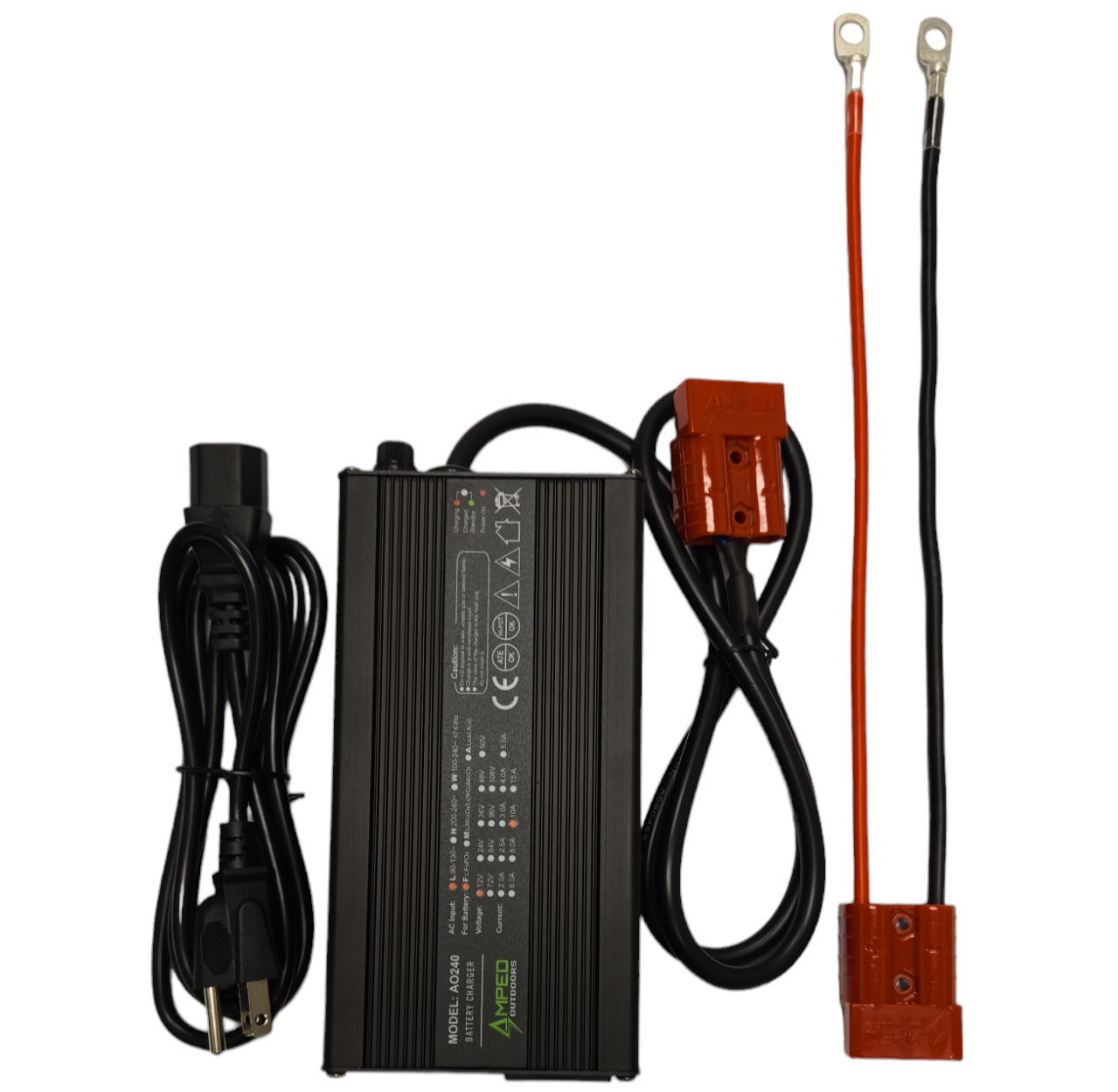 Amped 12.8V 10A Fast Lithium Charger (LiFePO4)
