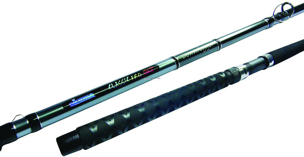 Okuma CP-DR-862M Classic Pro GLT Trolling Rod, 8'6", 2 Pc, Slow, Med, 10 Lb - 25 Lb Line, 11 Guides + Tip