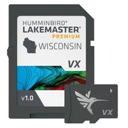 Humminbird LakeMaster VX Premium Wisconsin map card