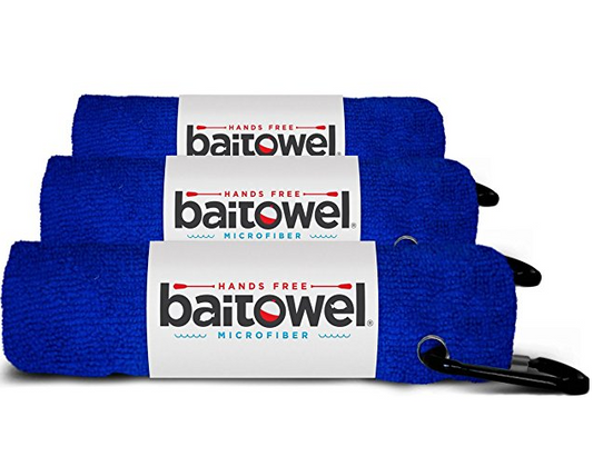Clip Wipe Bait Towel - Royal