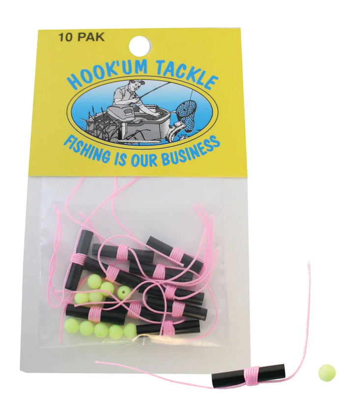 Hook'um tackle bobber stops