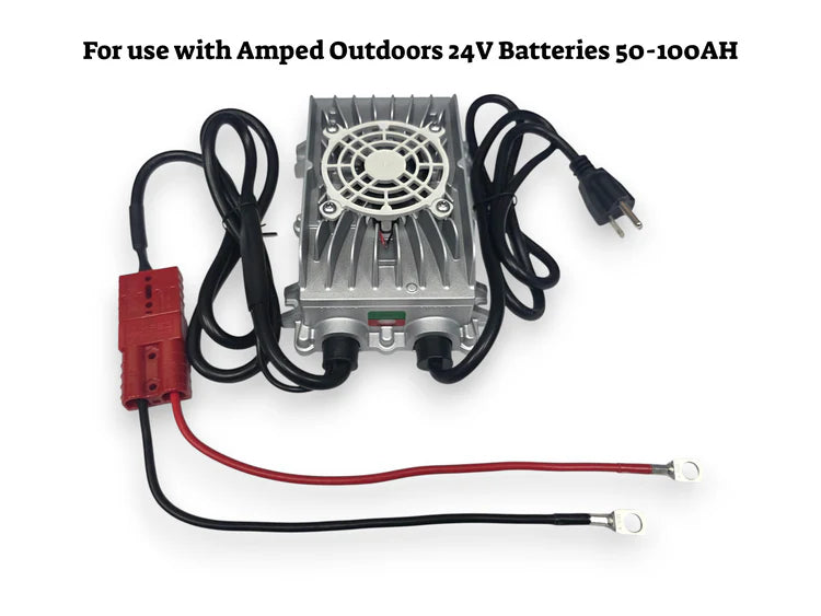 Amped Outdoors 1 Bank 10A 24V On-Board Battery Charger