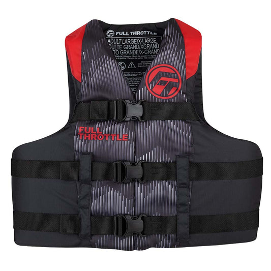 FULL THROTTLE VEST NYLON RED S/M