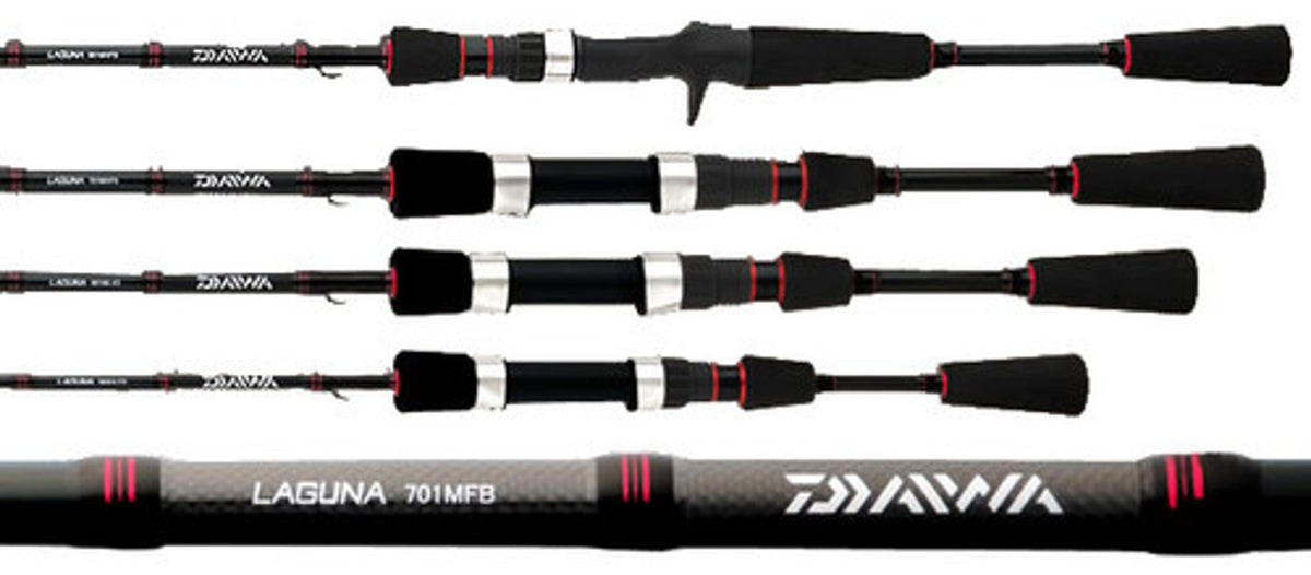 DAIWA Laguna 6`6" Trigger Grip Baitcasting Rod