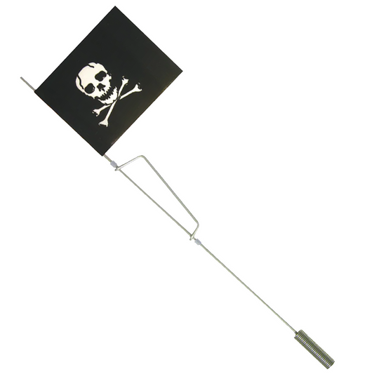 Beaver Dam Tip-Up Flag -- Jolly Roger