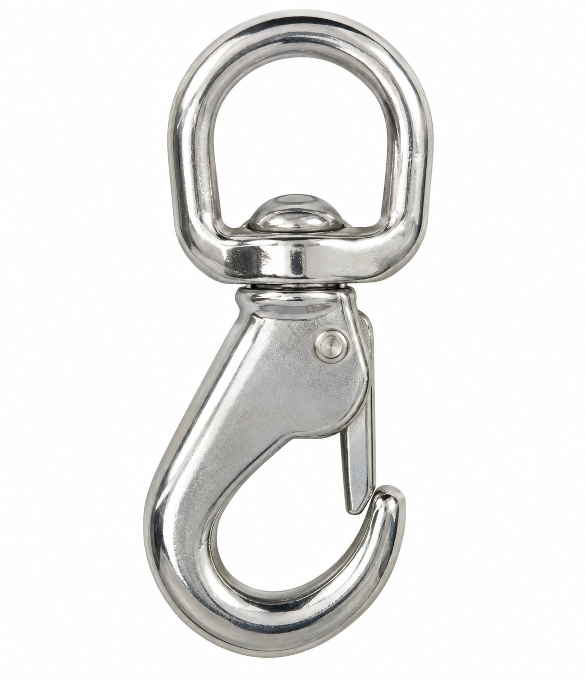 Attwood Swivel Eye Snap Hook – 3-1/4" – Chrome-Plated Zinc