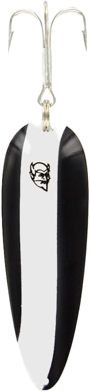 Eppinger 802 Dardevle Midget Spoon, Black and White