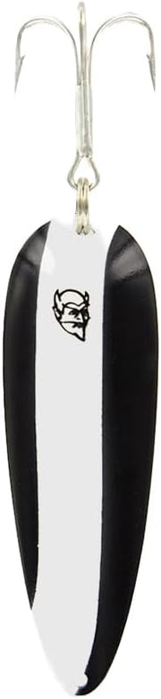 Eppinger 802 Dardevle Midget Spoon, Black and White