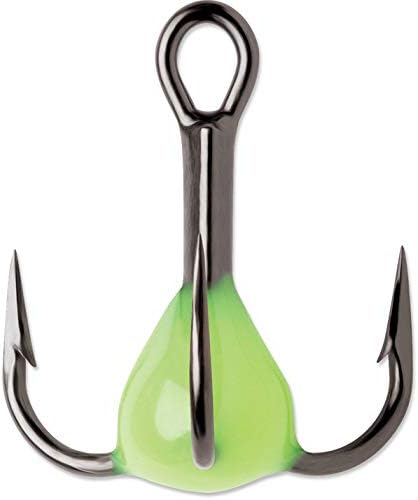 VMC Glow Resin Treble Hooks