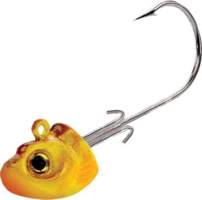 Northland Tackle SJH5-6-99 Slurp Jig Heads 3/8 #4/0 6/Cd Slurp Jig Heads #4/0, Assorted, 3/8 oz