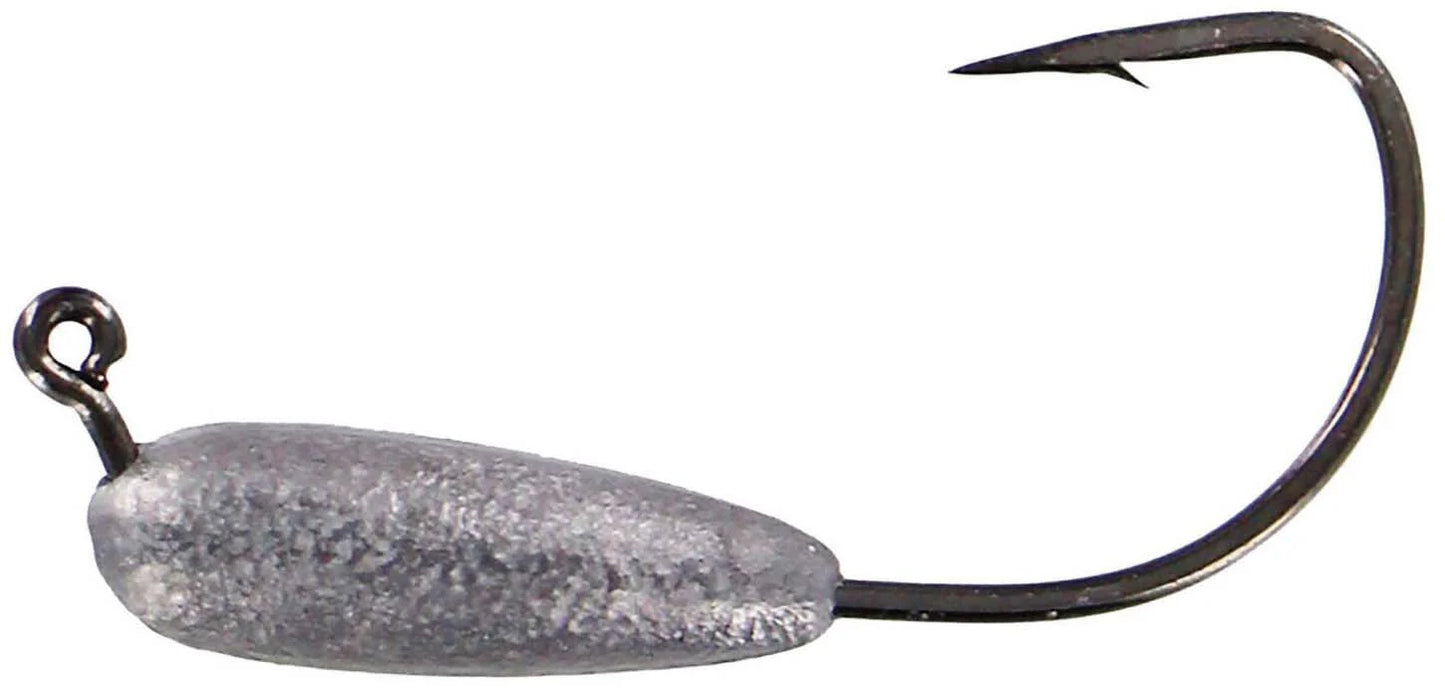 BIG BITE BAITS TUBE HEAD JIG 1/16 OZ / UNPAINTED (5 PACK)