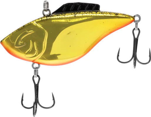 BILL LEWIS HAMMER-TRAP 5/8 OZ / GOLD BLACK SPLATTER W/ ORANGE BELLY