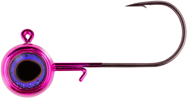 NORTHLAND DEEP-VEE JIG / 1.75" / 3/8 OZ - #3/0 HK / 3 PACK / METALLIC PURPLE