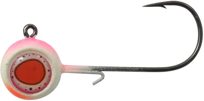 NORTHLAND DEEP-VEE JIG / 1.75" / 3/8 OZ - #3/0 HK / 3 PACK / PINK