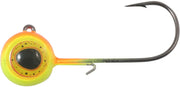 Northland Deep-Vee Jig 1.75" 3/8 oz #3/0 Hook 3 Pack - Sunrise