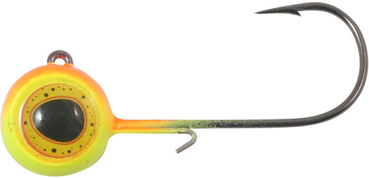 NORTHLAND DEEP-VEE JIG / 1.75" / 3/8 OZ - #3/0 HK / 3 PACK / SUNRISE
