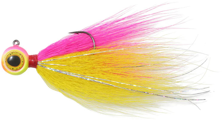 NORTHLAND DEEP-VEE BUCKTAIL JIG / 2.75" / 1/8 OZ - #1/0 HK / BUBBLEGUM