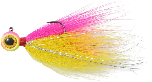 NORTHLAND DEEP-VEE BUCKTAIL JIG / 2.75" / 1/16 OZ - #1/0 HK / BUBBLEGUM