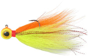 Northland Deep-Vee Bucktail Jig 3.25" 3/8 oz #3/0 Hook - Sunrise